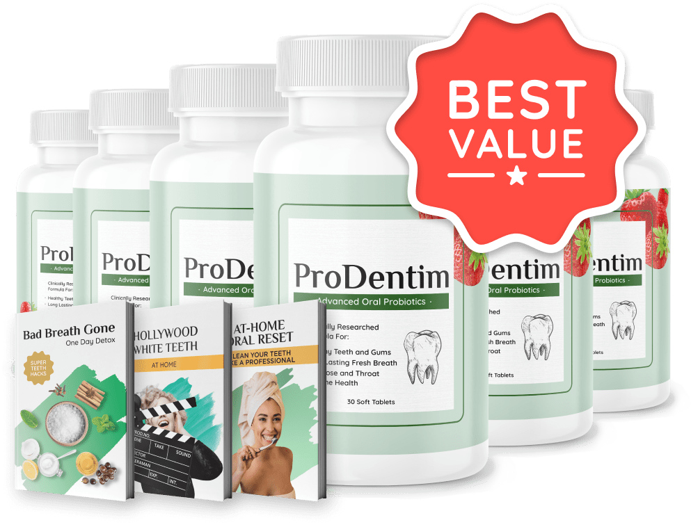 ProDentim - 3 + 3 Bottles
